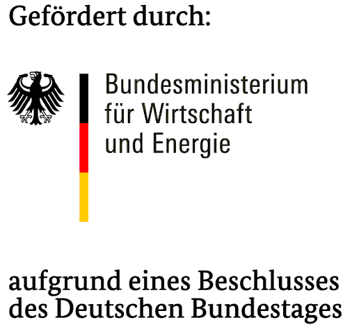 Logo zur BMWi Förderung
